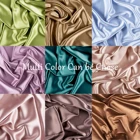 Silk Plain Fabrics Wholesale 16/19/22/25MM 100% Silk Fabric 6A Grade Mulberry Silk Fabric With OEKO-TEX100