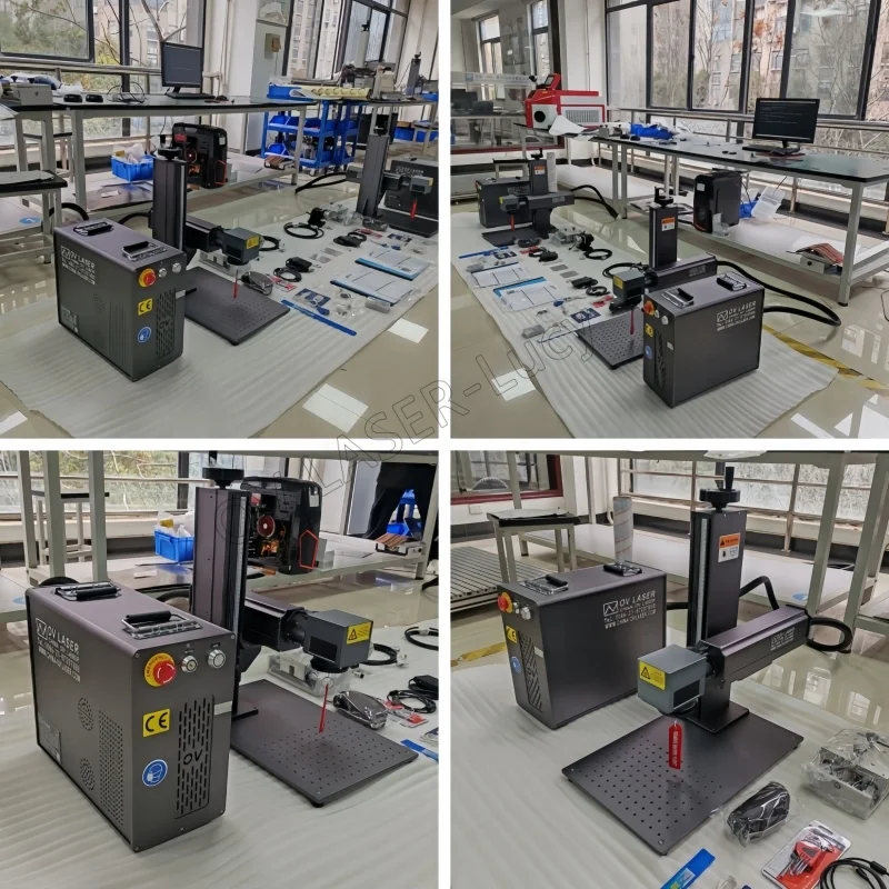 Lightburn Laser Metal Engraving Machine to Engrave Serial Number on Steel Pistol Laser Engraver for Firearms Pistol Slide