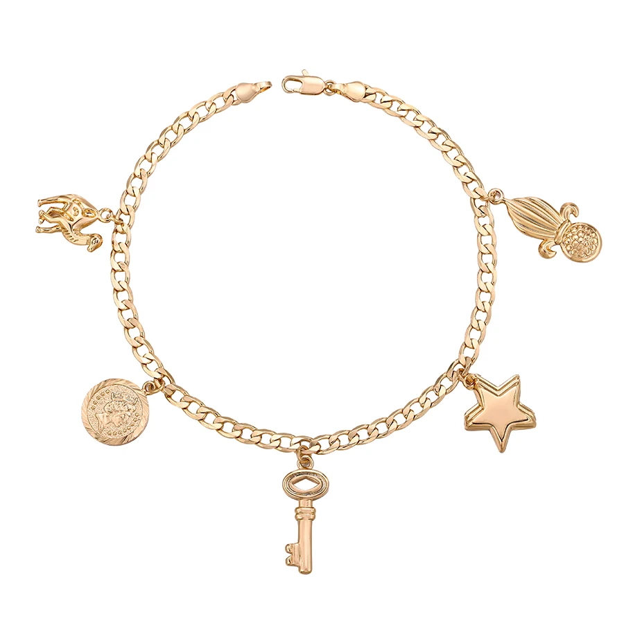 77247 Xuping Novas Pulseiras de Tornozeleira Femininas com Iniciais em Ouro,  Joias Corporais, Pulseiras de Tornozeleira| Alibaba.com, image size:900x900