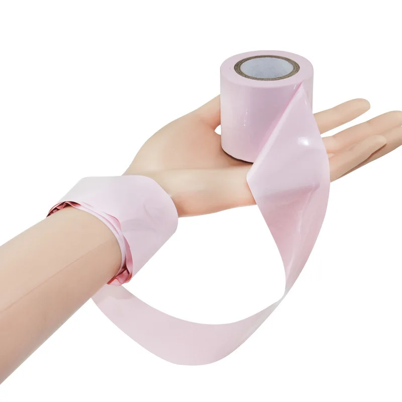 Convenient 16m Electrostatic Small Tape Sm Alternative Sex Props Binding Gag Tape Handcuffs Adult Supplies