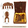 Sandalwood comb gift set 5