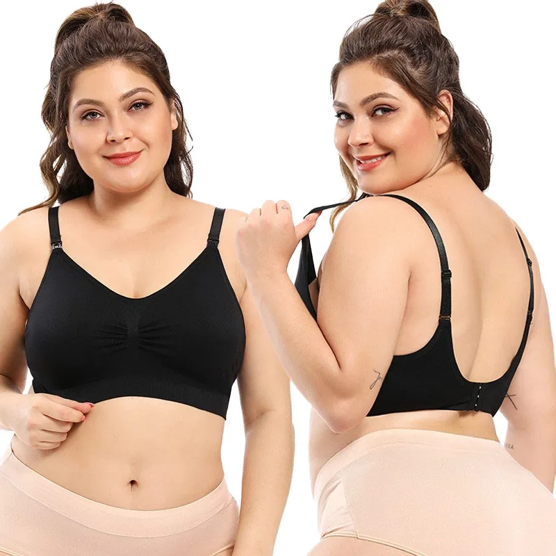Soutien-gorge d'allaitement réglable pour femmes, grande taille