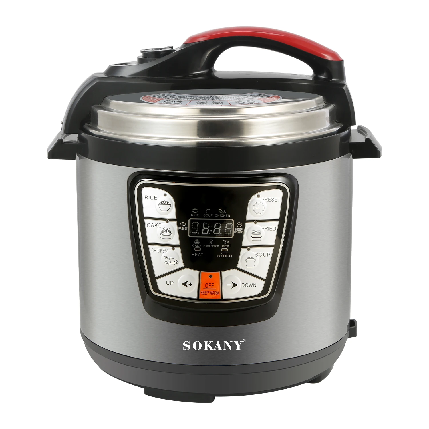 Sokany2401 High Quality Household Electric Pressure Cooker Stainless ...
