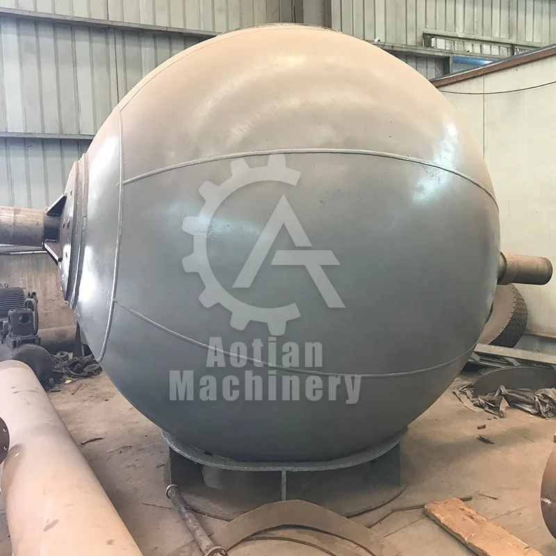 Paper Making Machine Wheat Straw Pulp Mill Digester Price  Rotary Spherical Digester