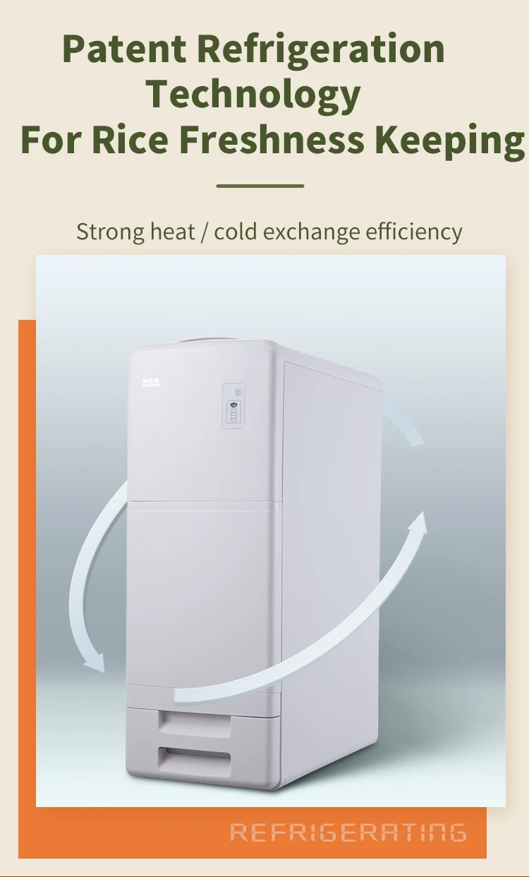 Automatic Rice Refrigerated Dispenser Innovative Constant Temperature