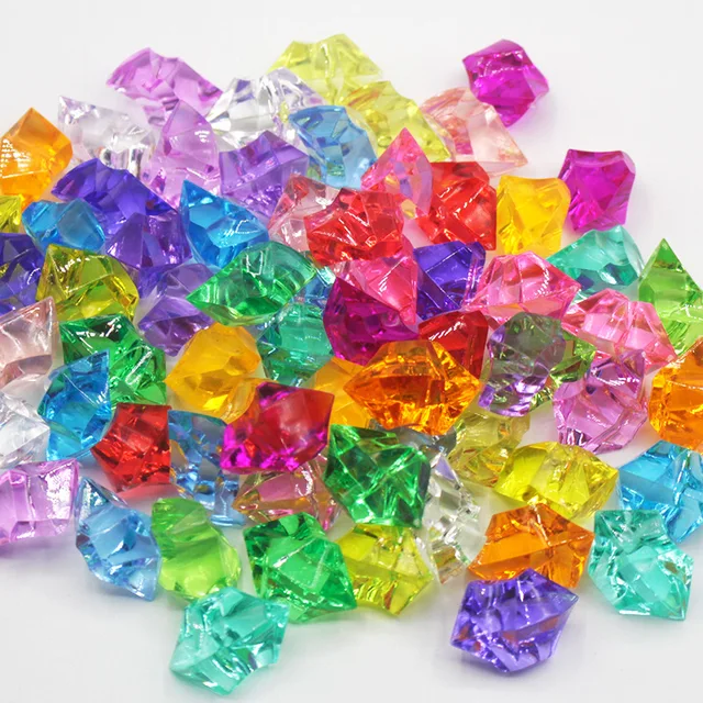 8 COLOR Diving Gem Pool Toys Colorful Diamond Gem Summer Underwater Acrylic Gemstones Set for Kids Swimming Pool Party Favors