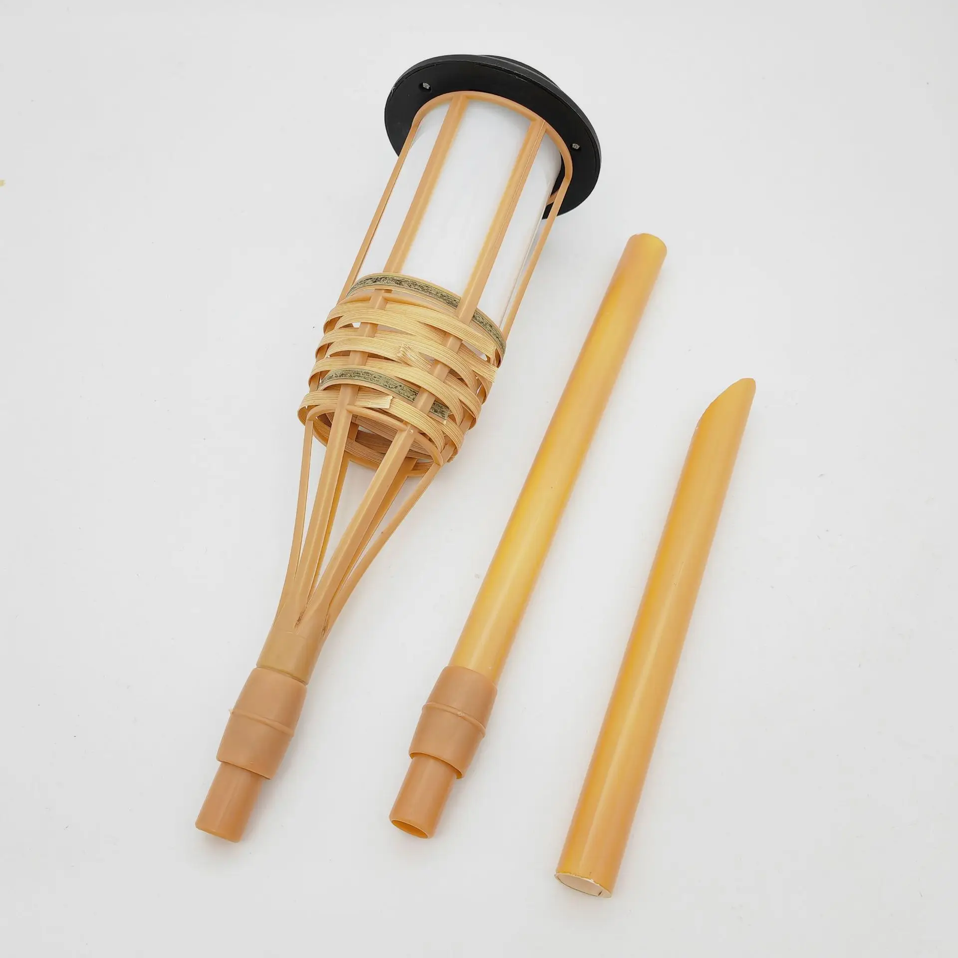 Bamboo Pole Flame Garden Lawn Lighting Torch Solar Stake Lights Outdoor Garden Lights Landscape Waterproof