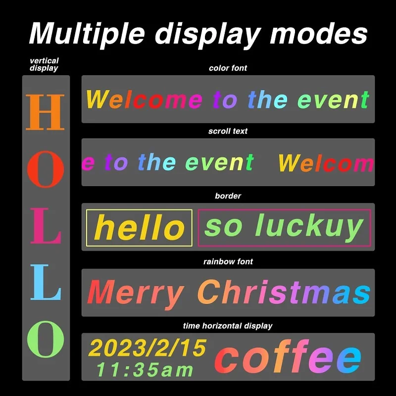 Wifi App Waterproof Programmable Led Car Advertising Signs Custom Outdoor Matrix Display Screen Full Color Led Sign Message Boar