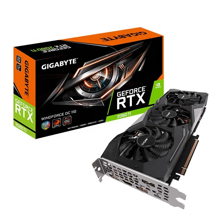 GIGABYTE AORUS GeForce RTX 2080 Ti XTREME WATERFORCE  OC11G中古ゲーミンググラフィックカードRTX2000シリーズビデオカード