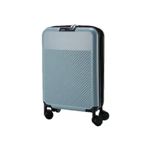 custom logo Foldable Lightweight PC Carry-on Suitcase Anti-Theft Feature Expandable Design Universal Wheels Lock for