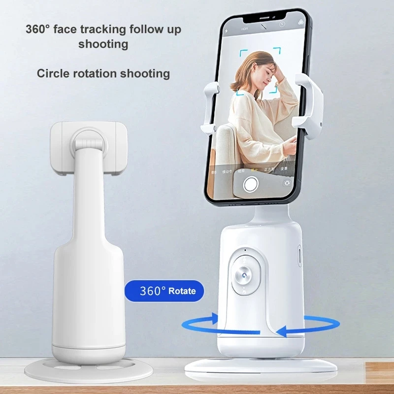 360度回転追跡カメラヘッド 自動インテリジェントAI顔認識 携帯電話