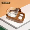Square brown