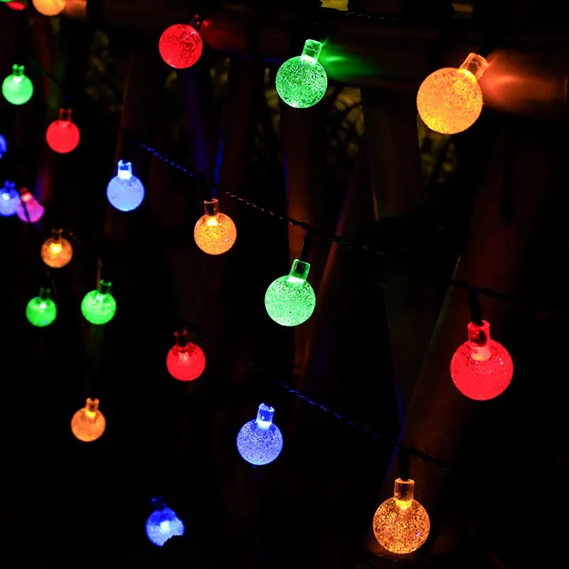Solar Lamp String LED String Fairy Lights Solar Power 8Modes Garlands Garden Christmas Decoration Light for Outdoor