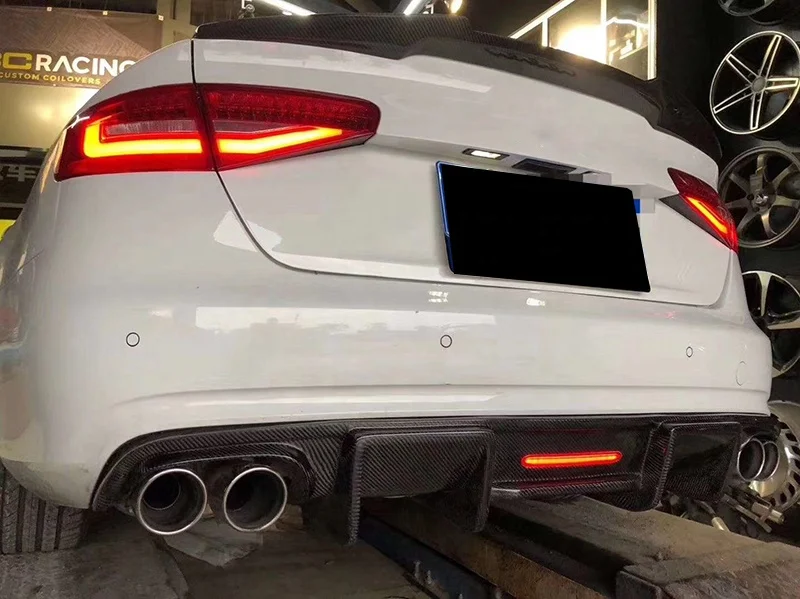 高品質KBスタイルカーA4 Sline S4カーボンファイバーリア