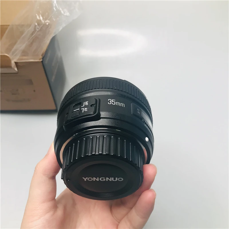 Nikon Yongnuo - YN35MM F2N - 35mm wide angle lens – shops OPEN BOX