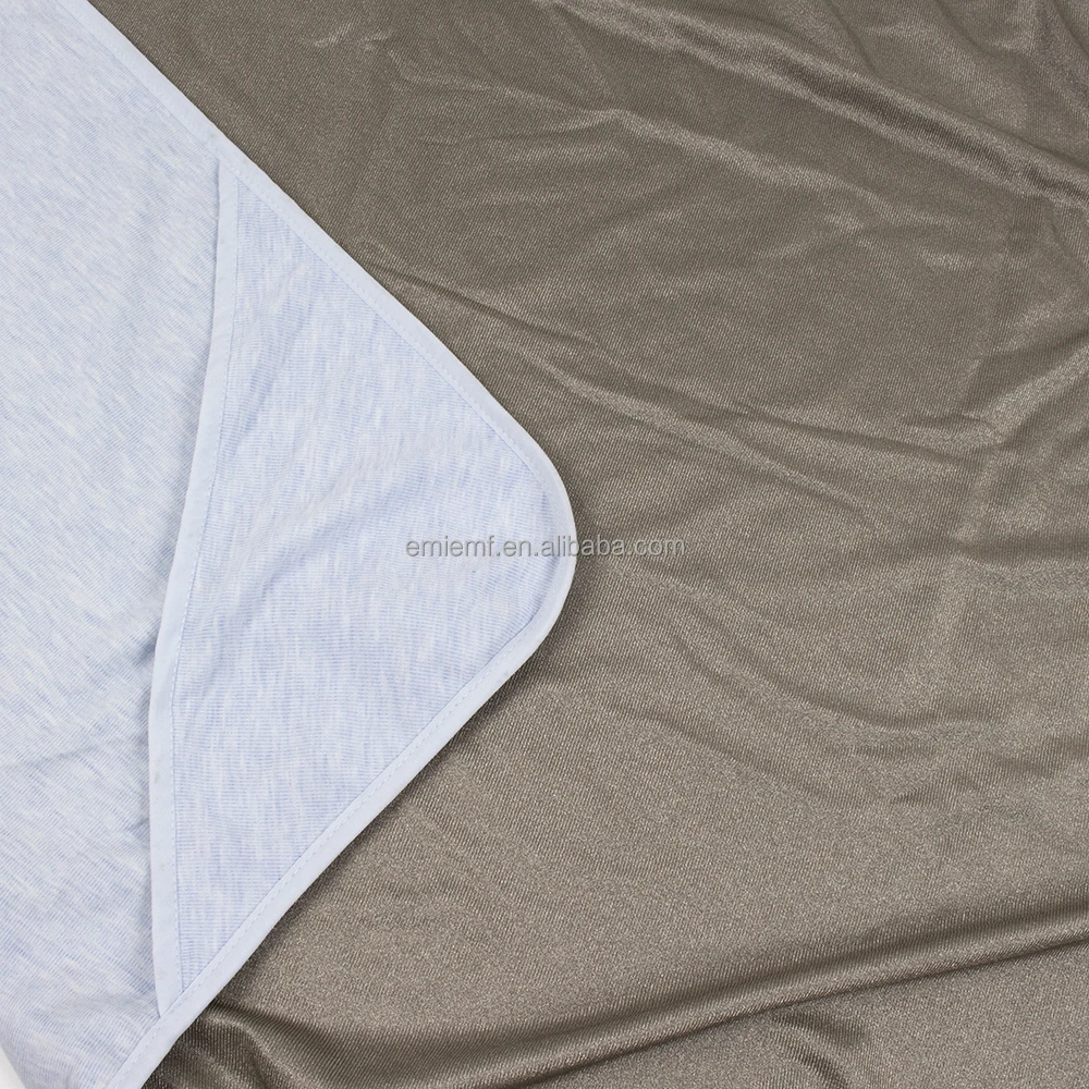 ESD EARTHING  EMF Radiation Protection Bed Blanket,Organic Cotton, Anti-Radiation