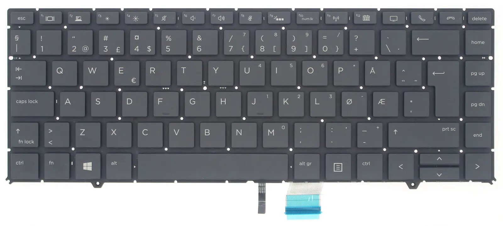 US Layout Keyboard With Backlight for HP ZBook Studio G5 EliteBook 1050 G1