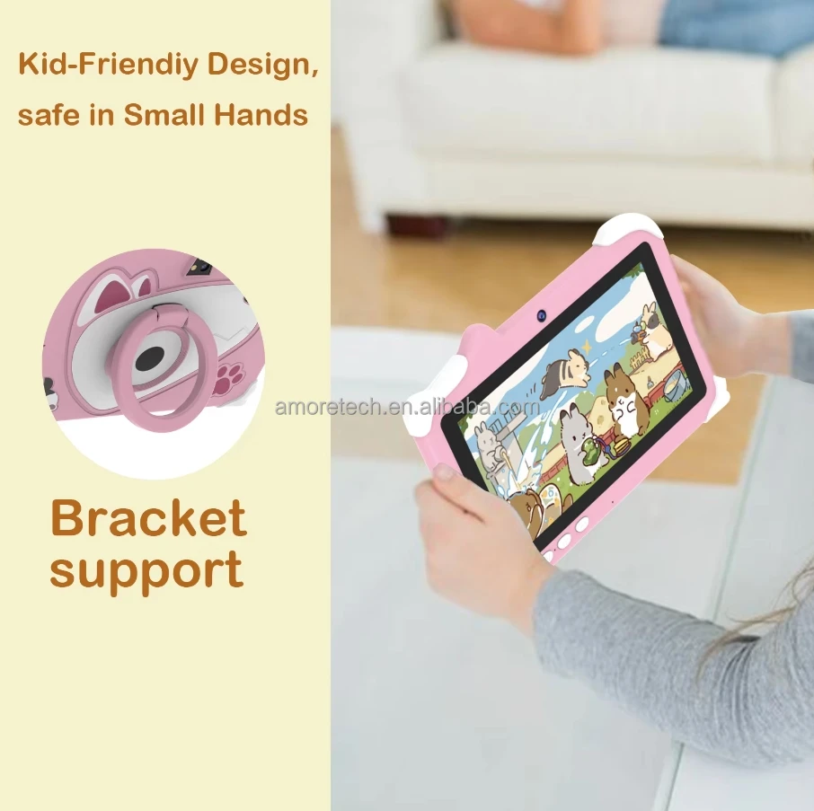 Vtech Smart Kids Tablet – Tablet Educativo Per Bambini 3-6 Anni, 9 Attività, Giochi Di Lettere E Suoni, Saluto Personalizzato