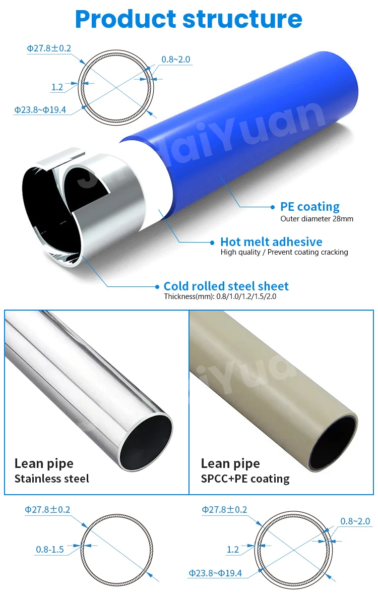 Lean Wire Lean Pipe Trolley Metal Chrome Wire Shelf Tube High Quality Pipe ...