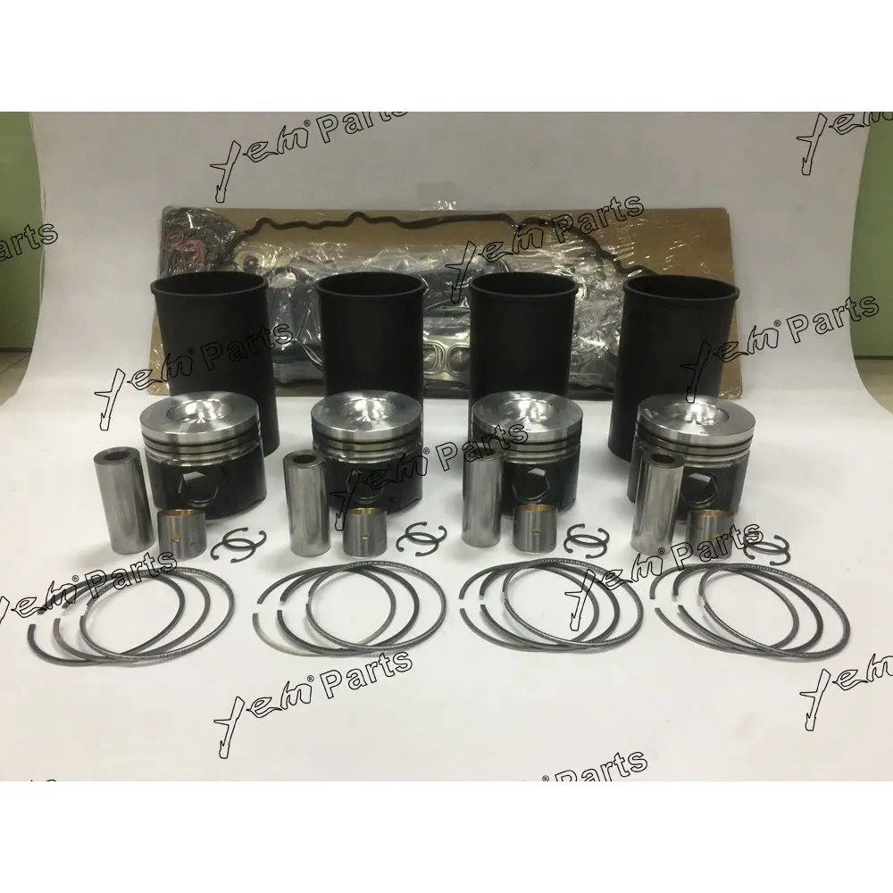 Engine Rebuilding Kit With Cylinder Gaskets Piston Rings Liner Fit for Mitsubishi 4M50 Aftermarket Spare Parts