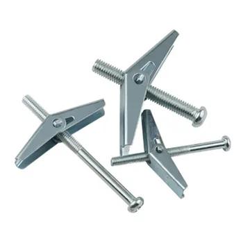 10 Long Metal M4 M5 M6 Hollow Anchor Wall Plug Double Thick