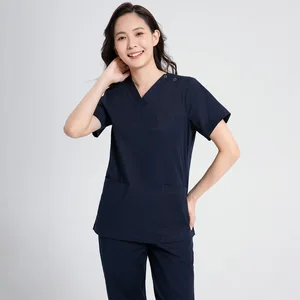 Breathable Cheap Oral Operating Room Female Scrubs Medical Staff Work Clothes Surgical Scrubs Uniform Scrubs for Men and Women