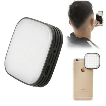 Godox LEDM32 Mobilephone Portable Selfie LED Light Blilt-in Lithium Battery Adjustable Light for Photography Smartphone product image