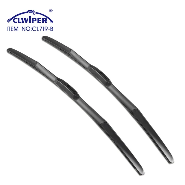 CLWIPER CL719-B High-Quality Hybrid Flat Wiper Blade Frame Flat Wiper Blade For Japanese Car Natural Rubber Refill