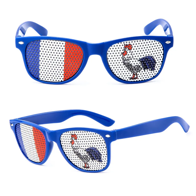 2023 Custom Logo Cheap Price Party Eyewear Sticker Sunglasses Promotional Pinhole Lens Sunglasses