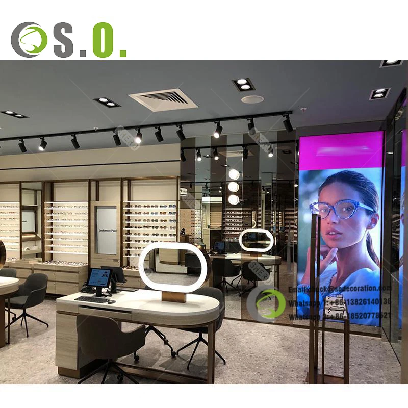 Custom Hot Sale Modern Sunglasses Display Stand Retail Countertop Eye ...