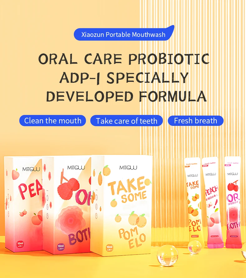 Travel Size Mouthwash For Bad Breath Treatments,Mouth Wash Sachets