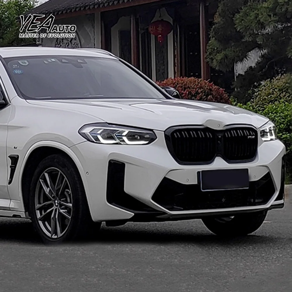 product modified head light led front lights for bmw x3 x4 g01 g08 headlight low to high car accessories 2018 2023 laser headlights-17