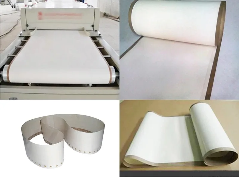 High Temperature Lfgb Approved Easily Clean Ptfe Coated Fiberglass Fabric As Food Conveyor Belt