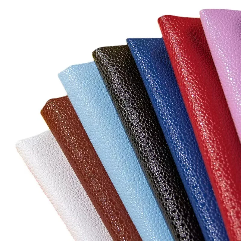 Boze Cigno Leather Recycle PU Leather PVC Shagreen Faux Leather for Furniture Storage Tray Jewelry Box