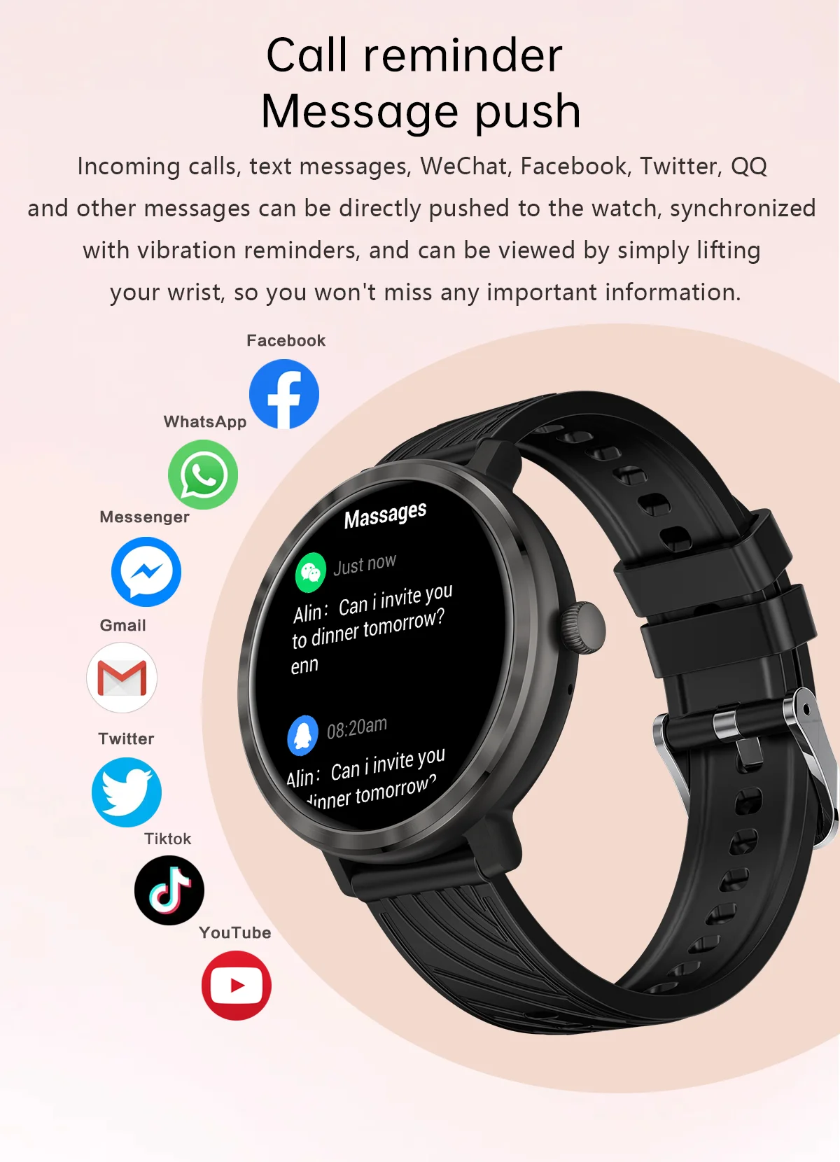 NX27 1.19inch Amoled Smartwatch 2026 IP68 Waterproof BT Call 180mAh Fitness Tracking Sport Health Smart Watch for Ladies