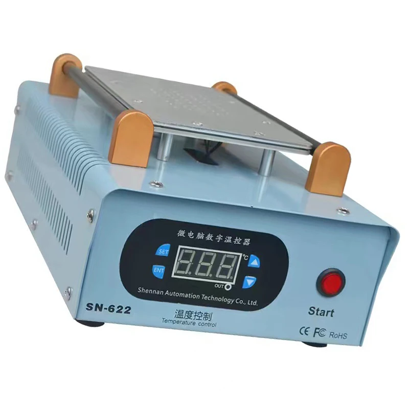 14 schermo LCD separatore macchina SN-626 grande riscaldamento rapido tampone di vetro posteriore di rimozione per iPhone iPad separazione di serraggio