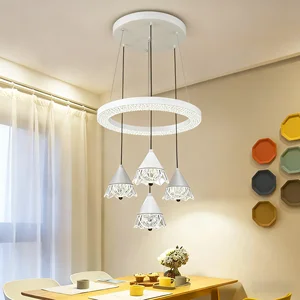 JACKSUN Bar Counter Dining Room Pendant Light Kitchen Modern Minimalist Pendant Lamp Home Bedroom Lighting