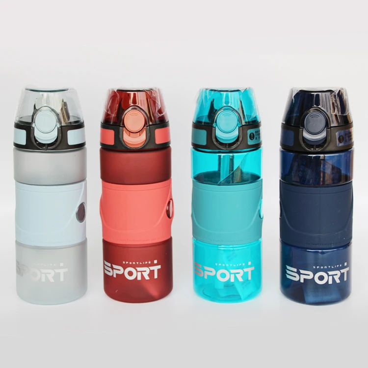 Одно нажатие без добавления бисфенола А герметичность 1000 мл Тритан Спортивная пластиковая бутылка для воды eco-friendly FBA Amazon