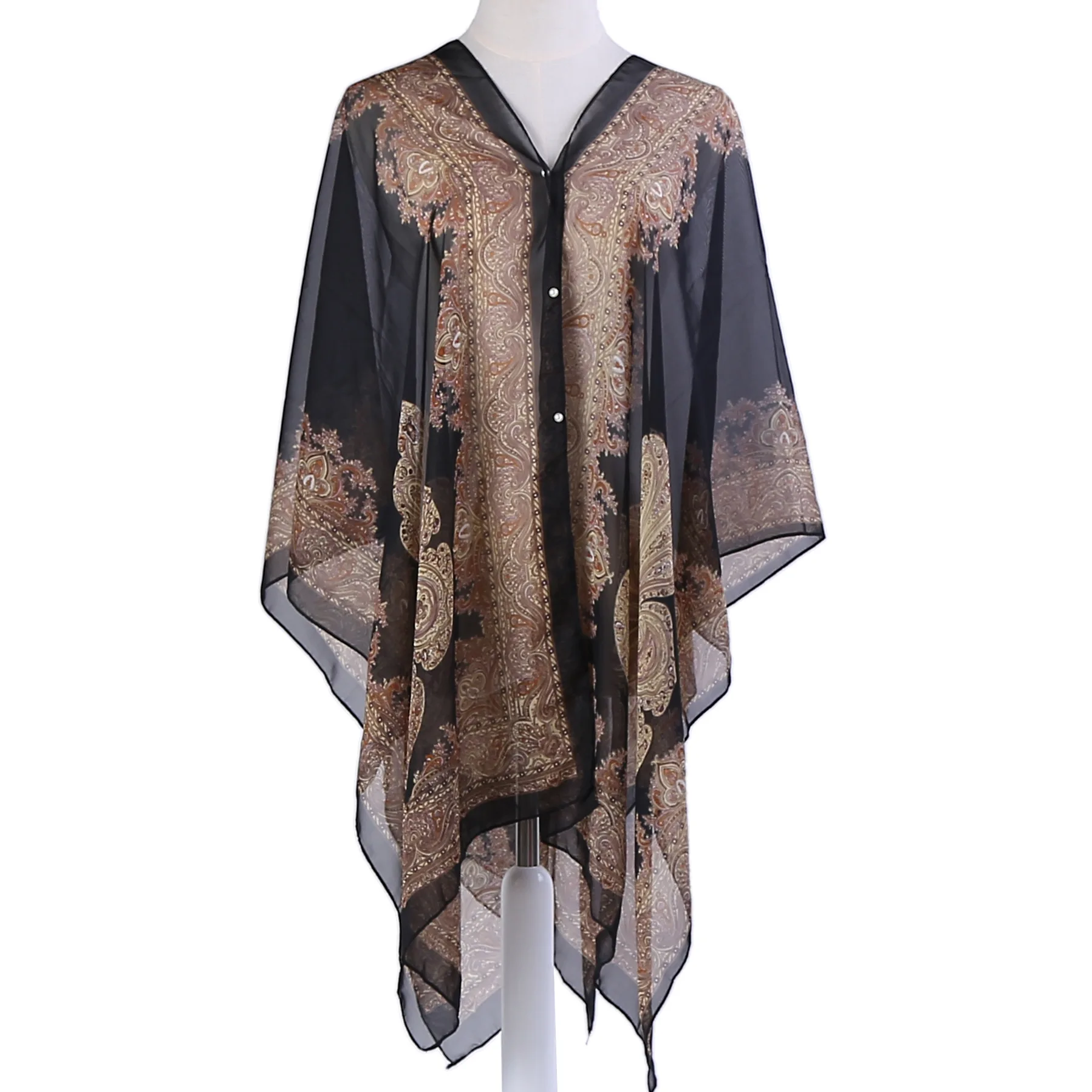 Womens Bikini Beach Wear Cover Up Clothing Printed Colorful Beachwear