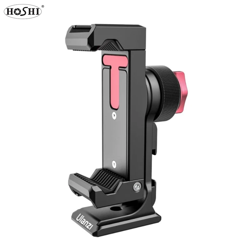 St 06 Iphone Tripod Mount With Cold Shoe Phone Stabilizer For