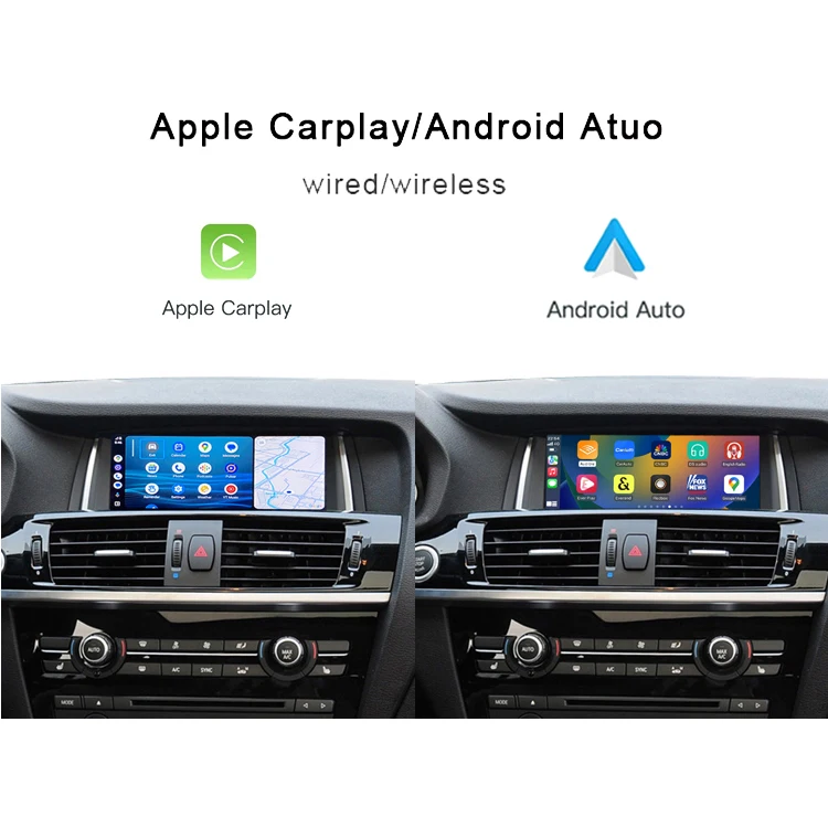 Android Auto Multimedia Video Interface Built-In YouTube  F10 F30 Apple Carplay Module NBT for BMW 2013-2018