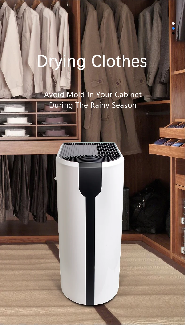 Moisture Removal Dehumidifier, 20l, 220, 42 - detail 22