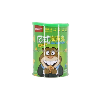 Custom Plain Print Empty 150g 180g 185g Food Grade Tin Cans Manufacturer Metal Container with EOE for Nuts Cookies Seeds