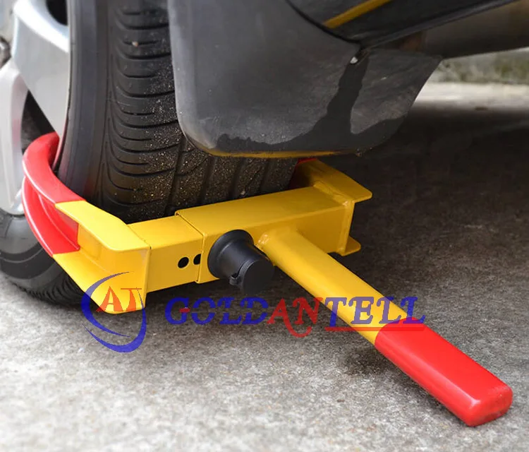 Handle 2 Keys Security Wheel Lock for Car