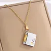 Diamond Love Letter Pendant Necklace
