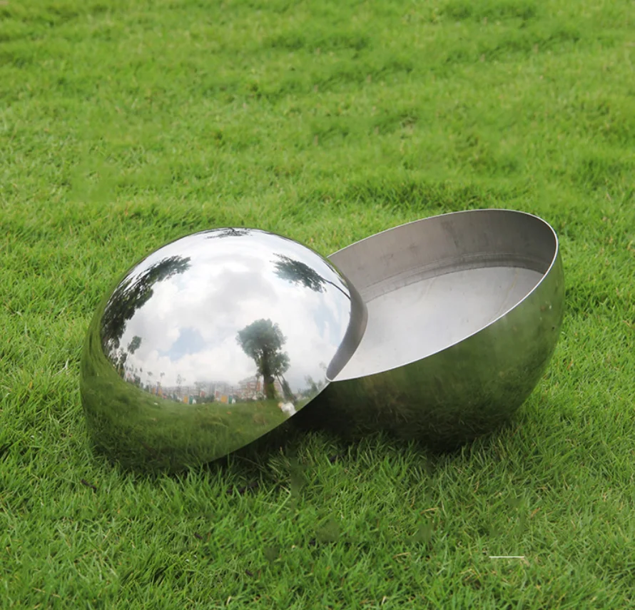 Factory Direct 201 304 AISI Standard Stainless Steel Hollow Hemisphere & Half Round Ball