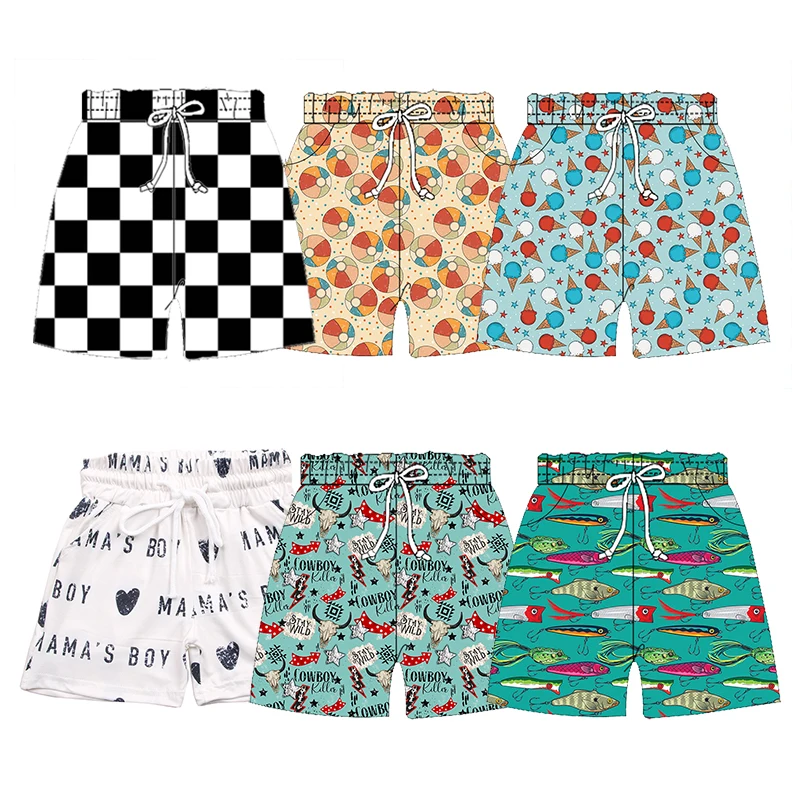 Tela Estampada Short De NiÃ±os Pantalon Corto Niña Pantalones