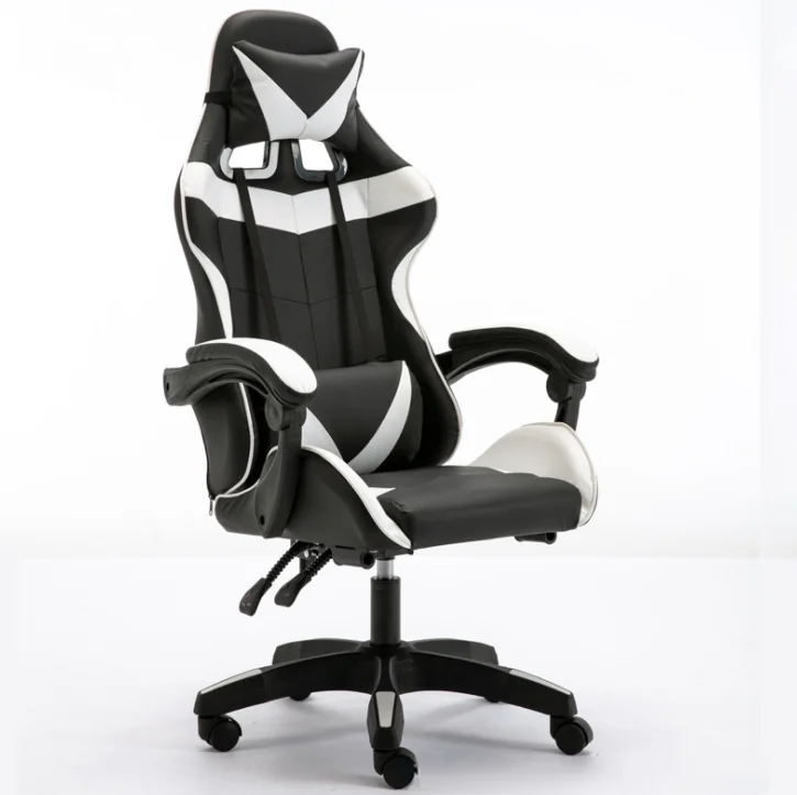 Adjustable Ergonomic Office Gaming ESports Swivel Computer Chair Lumbar Support 