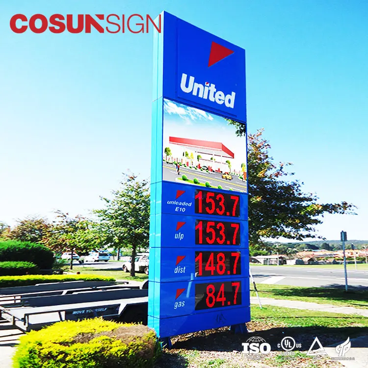 Petro Station Led Signs For Gas Stations Led Display Gas Station