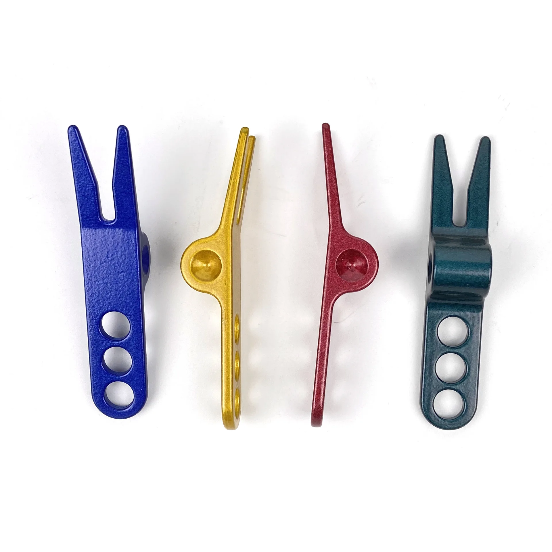 3 Pcs Fourchette Verte Outil De Golf En Acier Inoxydable Outils Divot